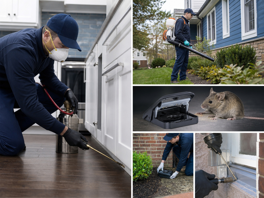 What are the different types of pest control?